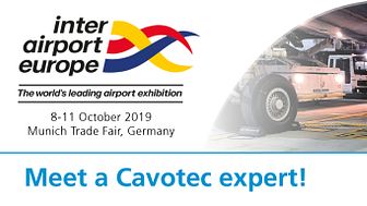 Cavotec at inter airport europe 2019 