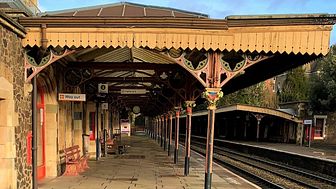 Historic platform canopies to be restored at Great Malvern station