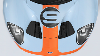 Ny Ford GT Gulf Oil lakering