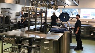 Parkskolans kök är ett av 69 kök i Kristianstads kommun som nu är KRAV-certifierade.