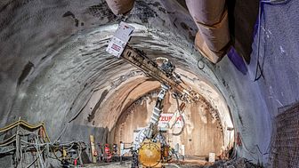 Injektionen sind für die Sicherung des Vortriebs im Tunnelbau oft essenziell.  copyright: Züblin Spezialtiefbau Ges.m.b.H.