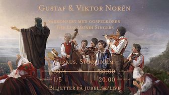 Succén fortsätter; Gustaf & Viktor Norén säljer ut Cirkus och adderar extrakonsert