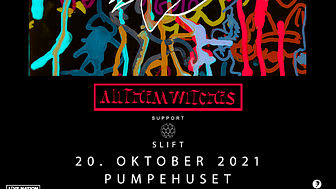 ​SLIFT er med som support for All Them Witches når de gæster Pumpehuset 20. oktober 2021