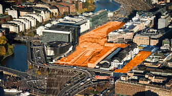 Utvalda till prestigefyllt stadsutvecklingsprojekt i centrala Stockholm 