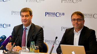 Pressekonferenz zum Start von .bayern