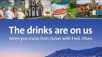 ‘The drinks are on us!’ Fred. Olsen Cruise Lines offers FREE ‘all-inclusive’ upgrade on Dover sailings in September