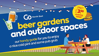 Beer gardens and outdoor spaces across the North East
