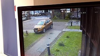 The footage showing the defendant fleeing the scene