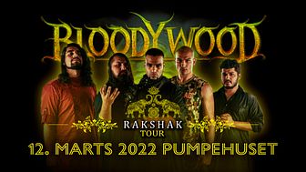 Bloodywood tager deres sprængfyldte indiske metal med til Pumpehuset til marts.