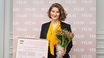 Dr Emilia Cederberg från Handelshögskolan i Stockholm som tilldelas Oskar Silléns pris 2020.