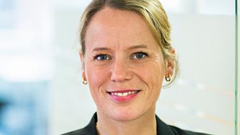 Lina Öien, chef för enheten för hållbar utveckling samt ansvarig för arbetet med ”Den Goda Staden” på Riksbyggen.