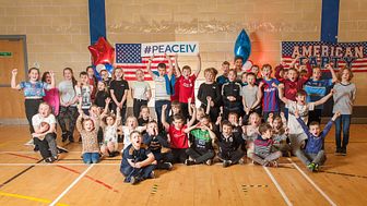 Three events were held in Ballymena, Larne and Carrickfergus to celebrate the American Sports Programme.
