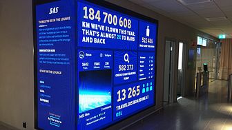 TCS och SAS skapar digital vägg för framtidens resenärer