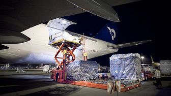 As 2018 draws to a close, Panalpina records its 1 millionth ton of Air Freight. (Photo from Panalpina)