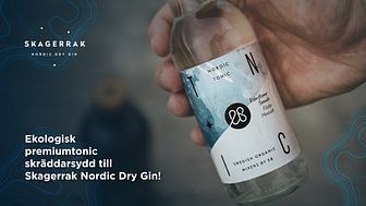 Ekologisk premiumtonic skräddarsydd till Skagerrak Nordic Dry Gin!