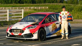 FUCHS Lubricants stolt sponsor av Linus Westman, Rally X
