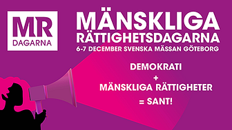 Boka din biljett till Mänskliga Rättighetsdagarna i Göteborg