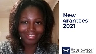 Augustina Frimpong, University of Ghana, is one of the grantees of PAR Foundation in 2021