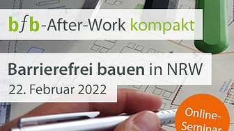 bfb After-Work kompakt: Barrierefrei bauen in NRW 