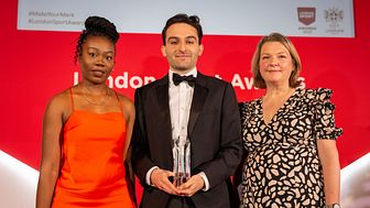 Charlie Hyman won Inspirational Young Person of the Year, in association with BBC Radio London