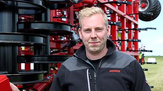 Daniel Andersson är ny medarbetare på Swedish Agro Machinery. 
