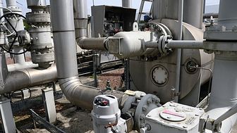 IQT actuators on site at a gas pressure reducing station