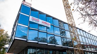 Die Gläserne Softwarefabrik wird der neue Firmensitz der STP Informationstechnologie AG (Copyright: Klaus Polkowski für STRABAG Real Estate).
