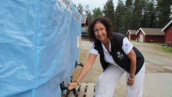 Marie Lindqvist Holmlund, Skellefteå camping