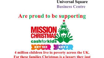 Finegreen proudly supporting Key 103's Mission Christmas 'cash for kids'