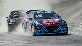 Team Peugeot-Hansen siktar på pallen i Finland