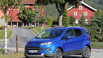 SMÅ-SUV I VINDEN: Det har vært en voldsom økning i etterspørselen etter Ford Ecosport i Europa. Også i Norge har nyheten fått en varm velkomst