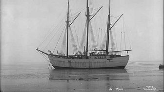 HISTORISK SUS: Hurtigruten oppgraderer tre skipene - og gir dem nye navn med lange og historiske tradisjoner. Nåværende MS Trollfjord blir oppkalt etter Roald Amundsens polarskute "Maud".