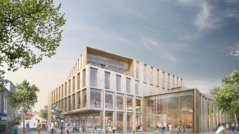 FOJAB arkitekter vinnare i tävlingen om nytt kunskaps- & kulturcentrum i Falkenberg