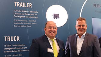 Ralf Merkelbach (BPW) and Matthias Bohm (DHL) are pleased to be working together closely. 