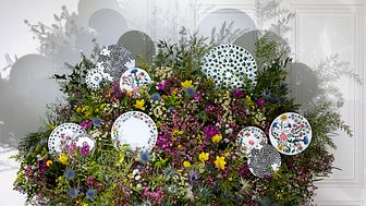 Malerisch, märchenhaft, magisch: die neue Rosenthal Kollektion Magic Garden von Sacha Walckhoff.