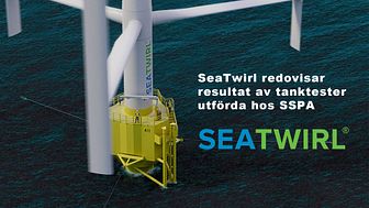 SeaTwirl redovisar resultat av tanktester utförda hos SSPA