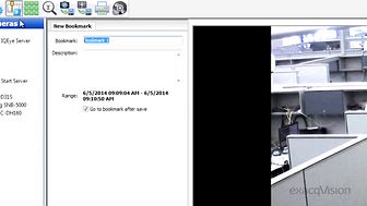Kameraövervakning från Gate Security - exacqVision VMS: Bokmärken och Fallhantering