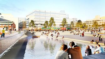 Göteborg utvecklar stationsområdet. Bild från stadsutvecklingsprogrammet.