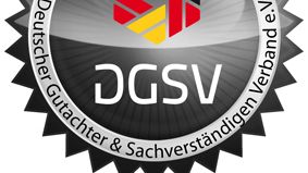 Das Siegel der geprüften DGSV Sachverständigen