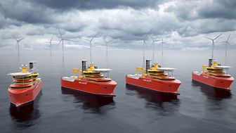 Hydrogenious LOHC Maritime AS skal demonstrere bruk av brenselceller og hydrogen for produksjon av energi på et fartøy. Edda Wind-fartøyene i Østensjø er tilrettelagt for det nye fremdriftssystemet. (Ill. Østensjøgruppen)