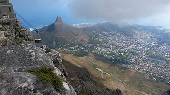 Table Mountain, Cape Town, by cable car