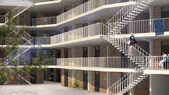 Arkitema Architects ritar studentlägenheter i Sollentuna