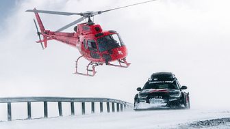 Nya filmen visar när Jon Olsson och hans Audi RS6 DTM utmanar snön i Åre