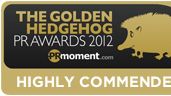 BOTTLE Highly Commended In 'Large Agency' Category at Golden Hedgehog Awards