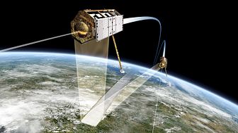 Data fra Airbus sin TerraSAR-X satellitt benyttes til å overvåke eventuelle setninger i grunnen på grunn av utbygging av E18 mellom Lysaker og Ramstadsletta.