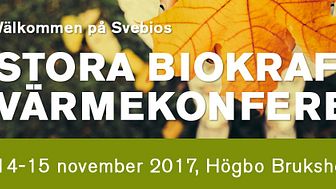 Stora Biokraft- och Värmekonferensen i Högbo Bruk