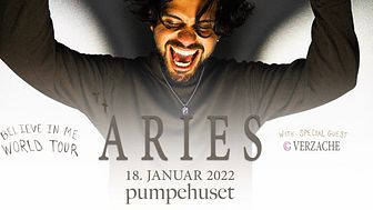 Beat-magikeren og sangeren Aries kommer til Pumpehuset 18. januar.