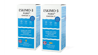 Vastuullisen kuluttajan valinta: Eskimo Pure -kalaöljyjen brändi-ilme uudistui