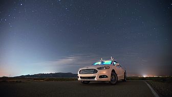 Ford Fusion på tur i mørket - 1