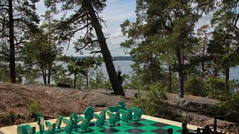 Pressbild av schackspelet